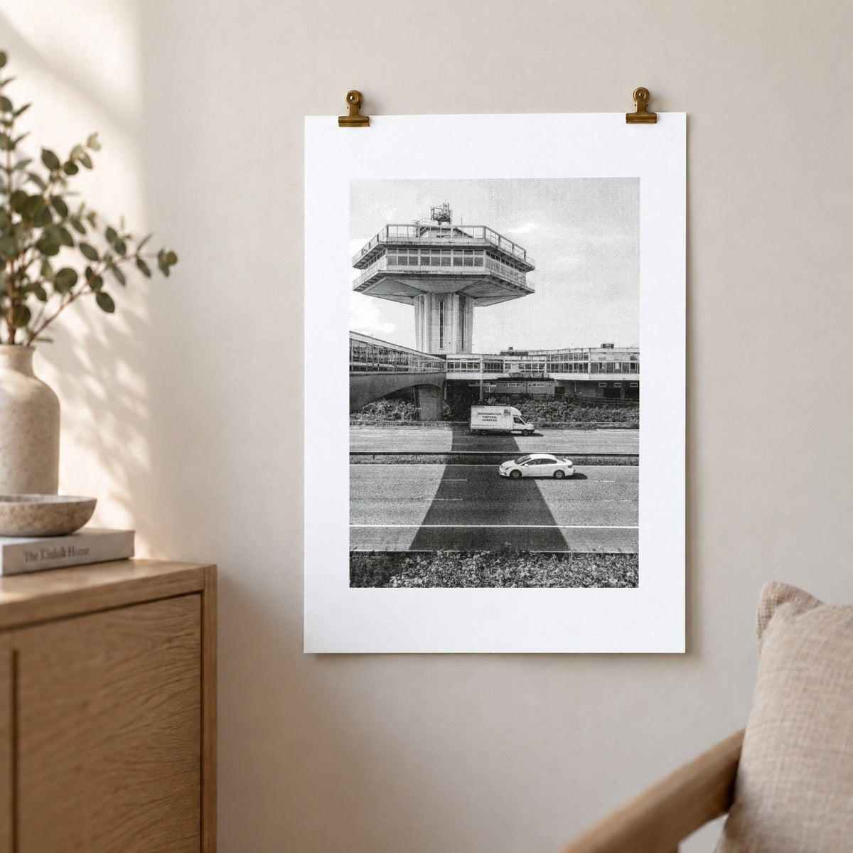 Forton Services Risograph Print — M6 View