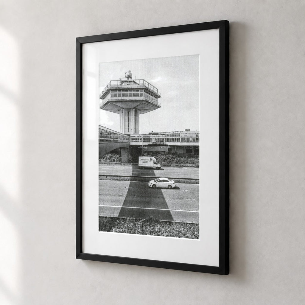 Forton Services Risograph Print — M6 View