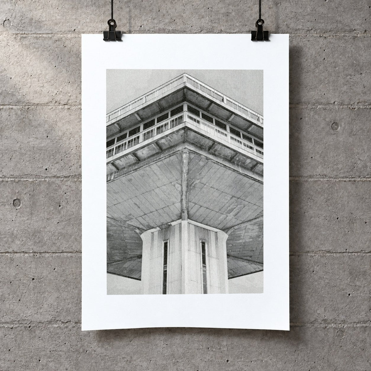 Forton Services Risograph Print — Tower Corner