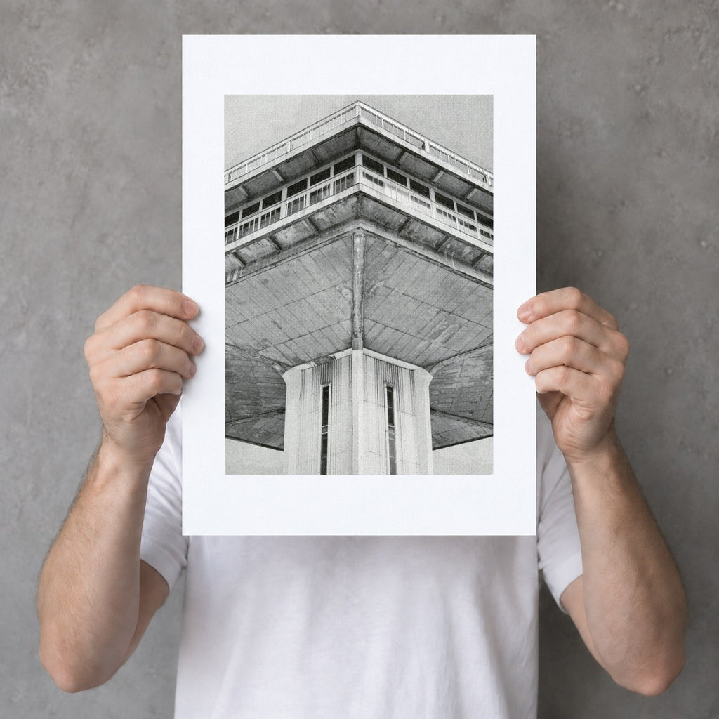 Forton Services Risograph Print — Tower Corner