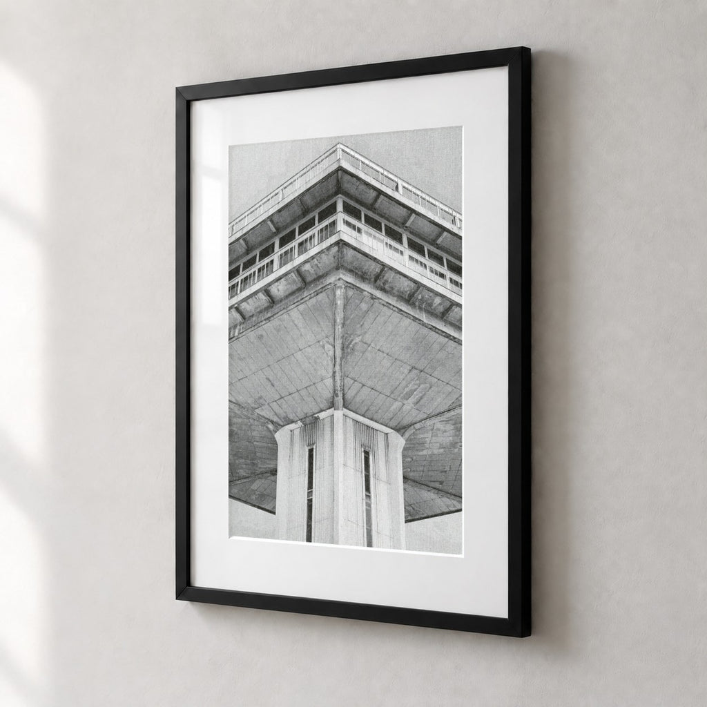 Forton Services Risograph Print — Tower Corner