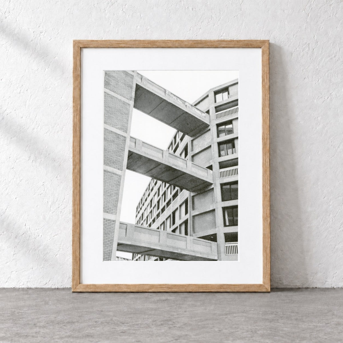 Park Hill Risograph Print — Bridge Close Up