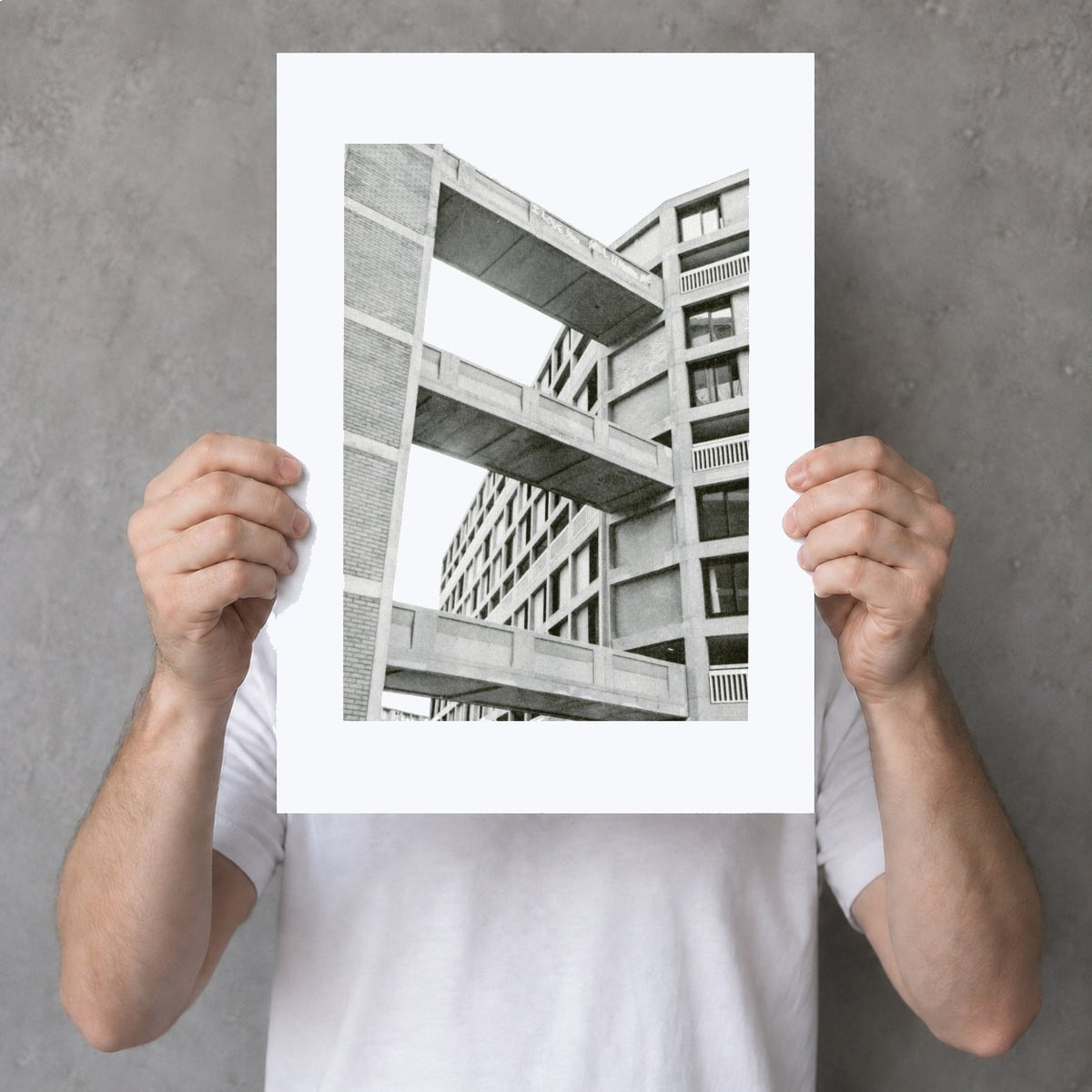 Park Hill Risograph Print — Bridge Close Up