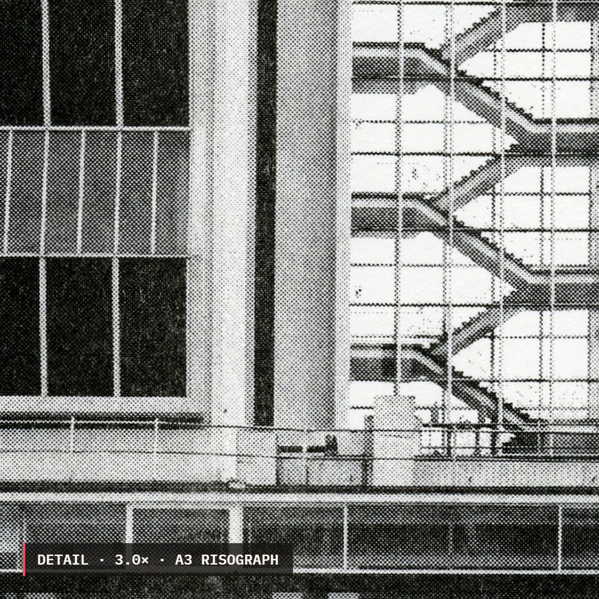 Renold Building Risograph Print — Concertina Gable