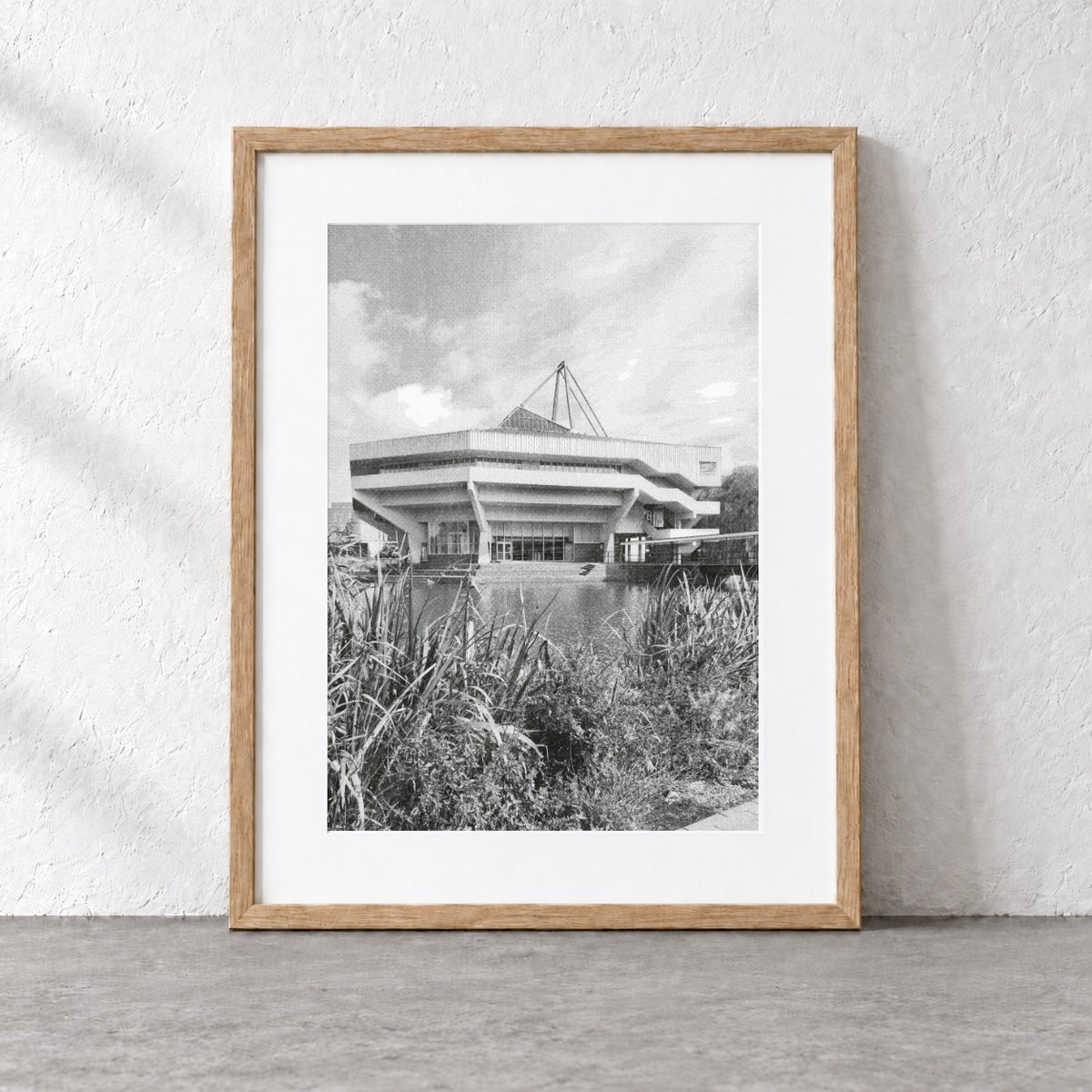 Central Hall Risograph Print — Lakeview