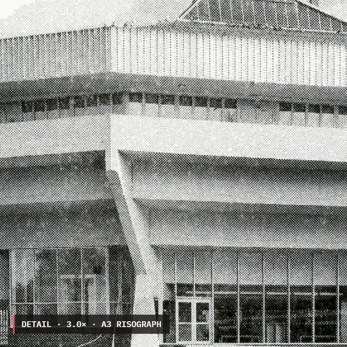 Central Hall Risograph Print — Lakeview