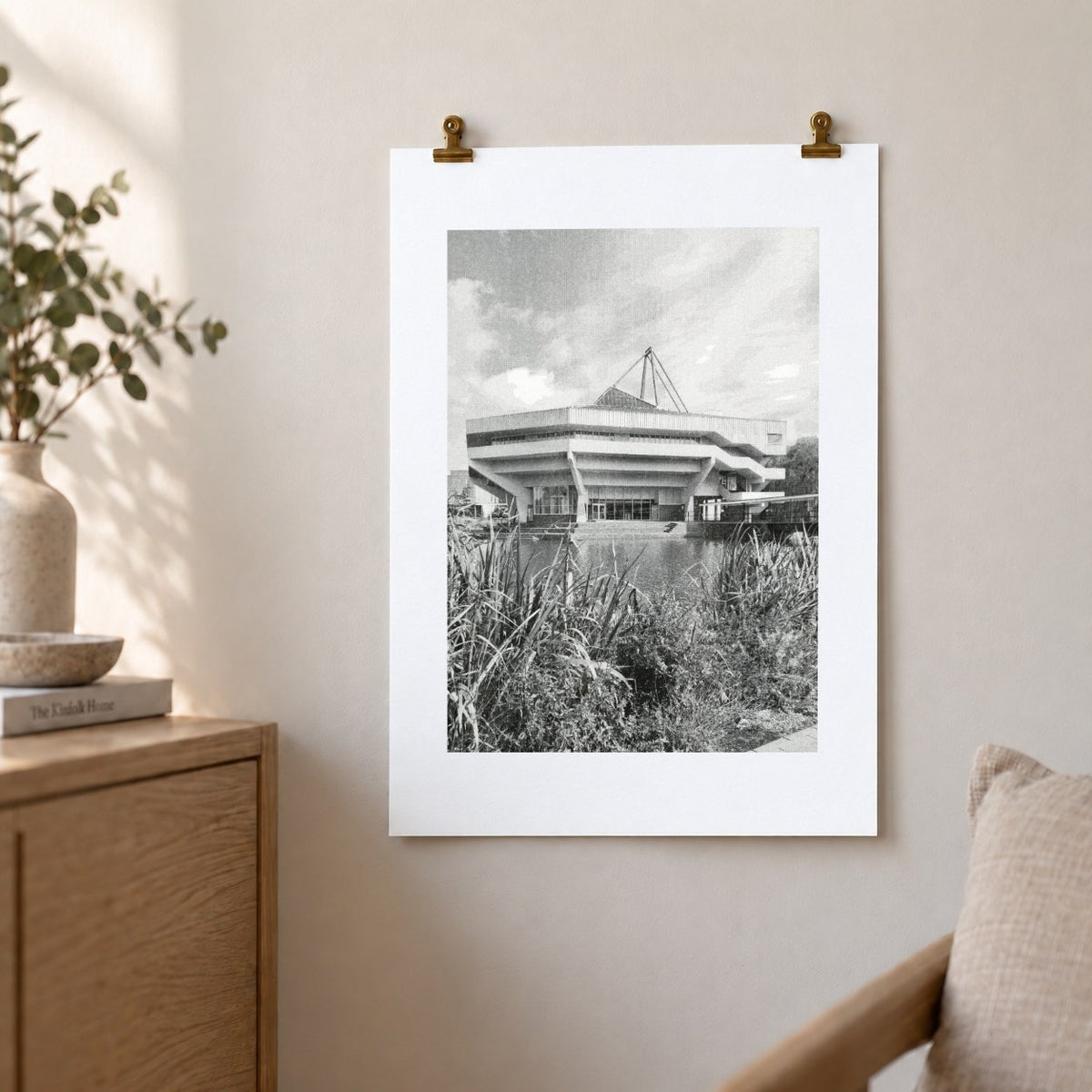 Central Hall Risograph Print — Lakeview