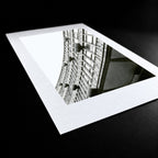 Ringway Centre Risograph Print — Curved Facade