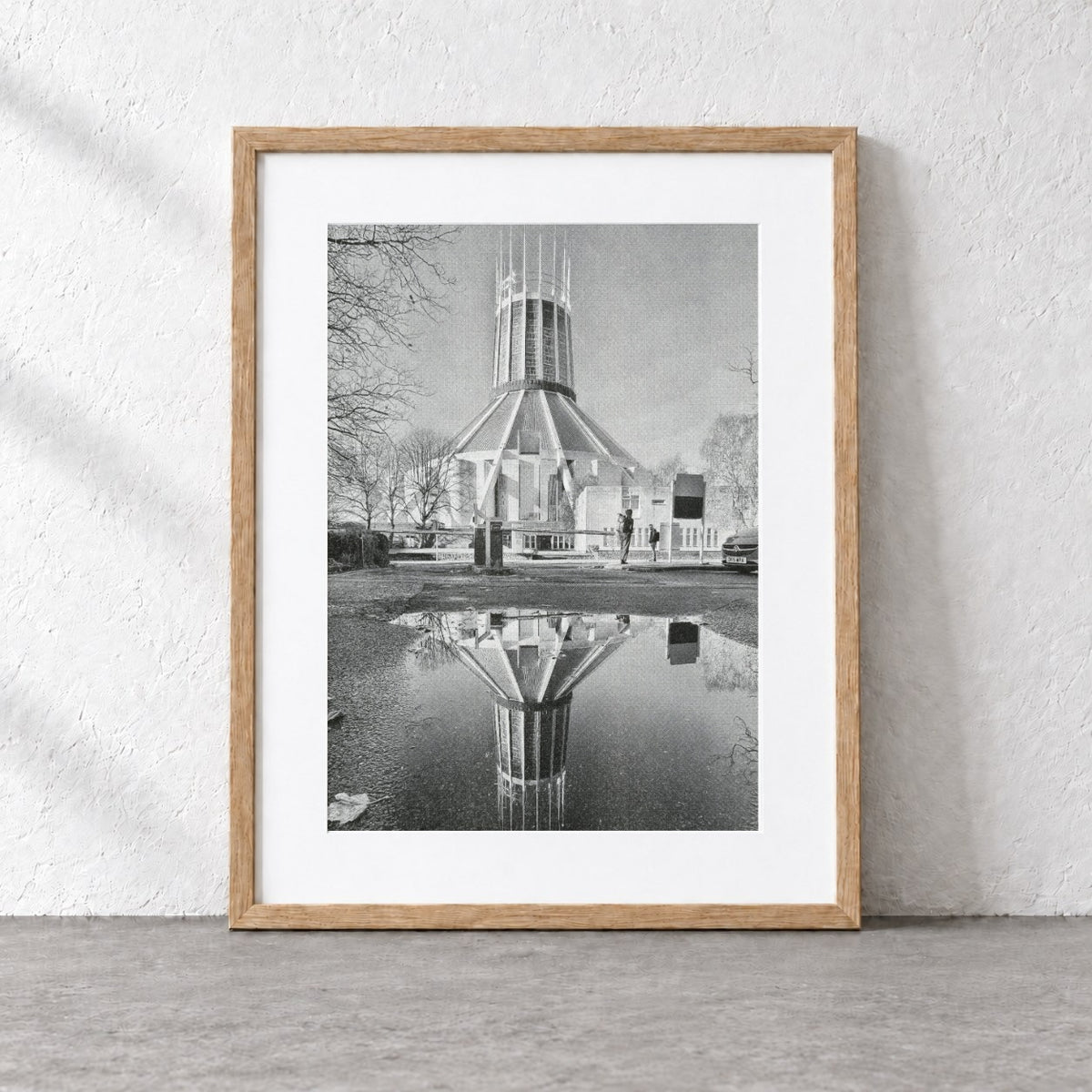 MET Cathedral Risograph Print — Streetview
