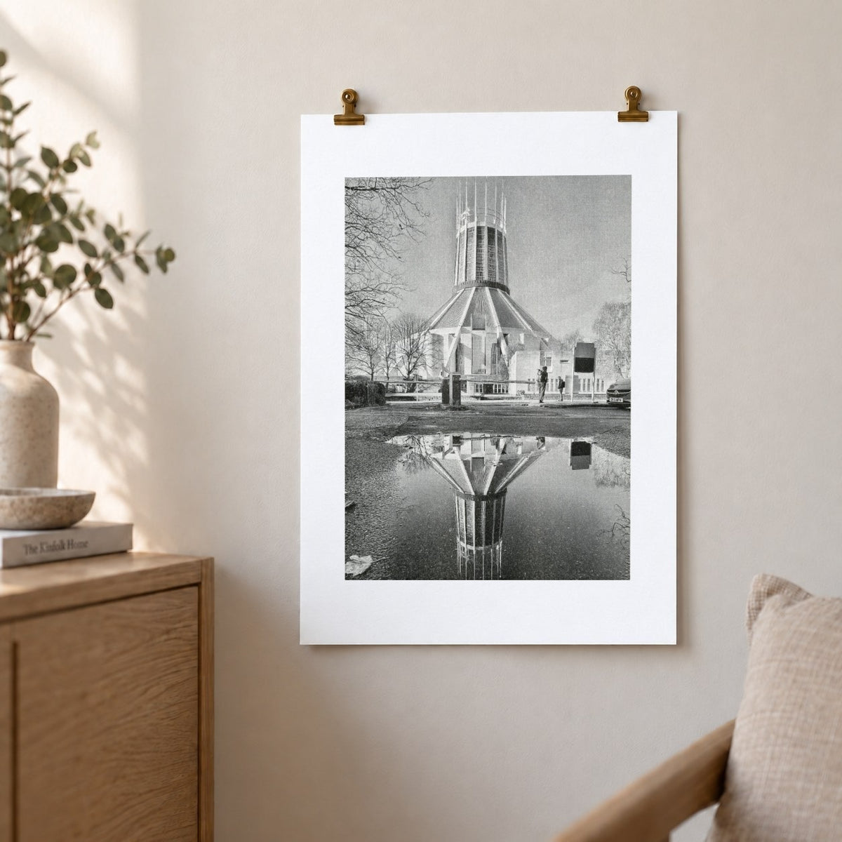 MET Cathedral Risograph Print — Streetview
