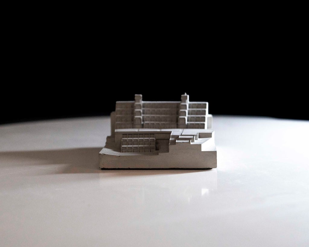 New Court “Typewriter”, Christ’s College Cambridge – Miniature Concrete Model