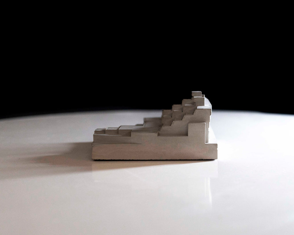 New Court “Typewriter”, Christ’s College Cambridge – Miniature Concrete Model