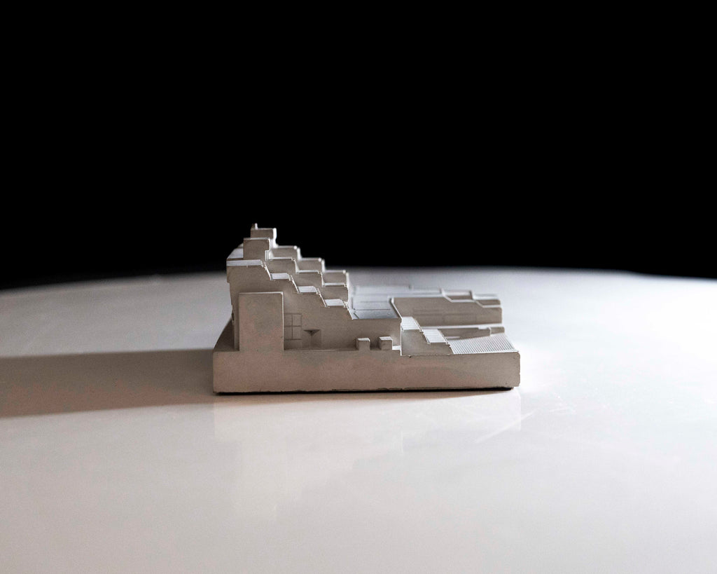 New Court “Typewriter”, Christ’s College Cambridge – Miniature Concrete Model