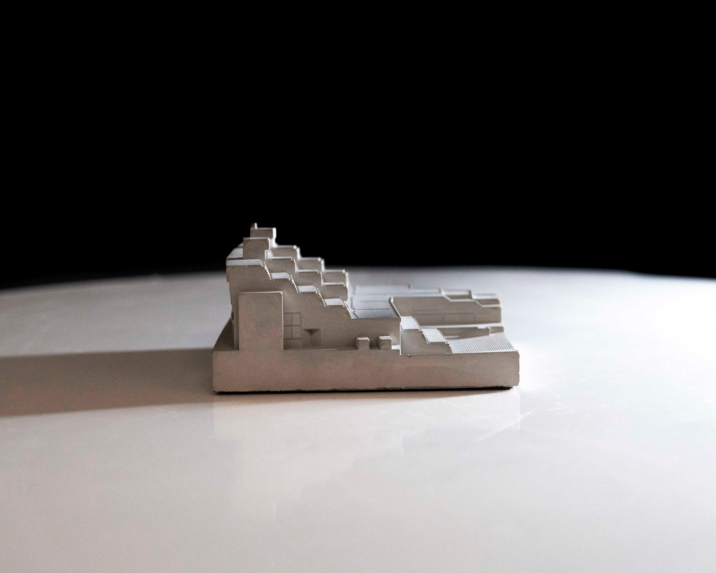 New Court “Typewriter”, Christ’s College Cambridge – Miniature Concrete Model