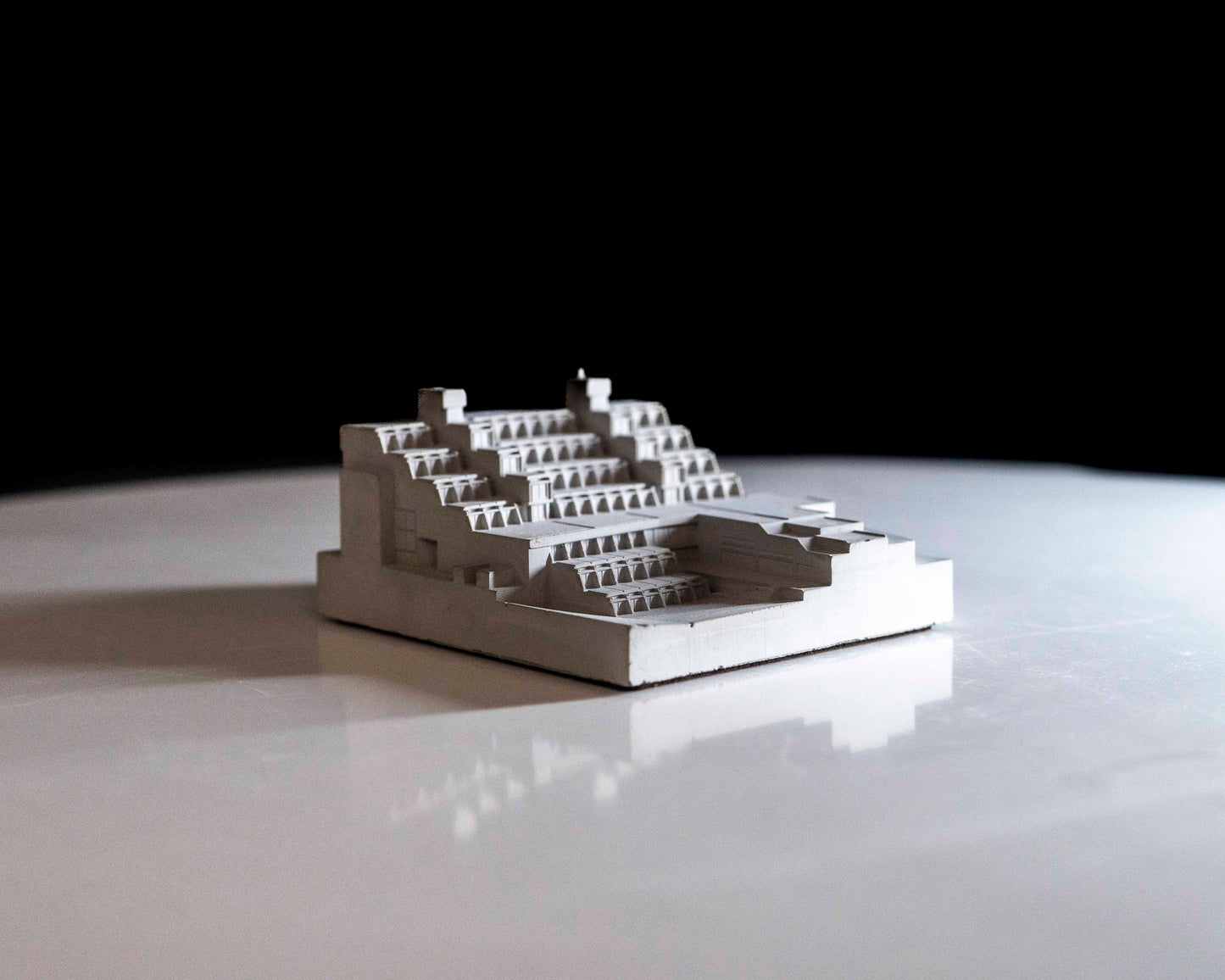 New Court “Typewriter”, Christ’s College Cambridge – Miniature Concrete Model