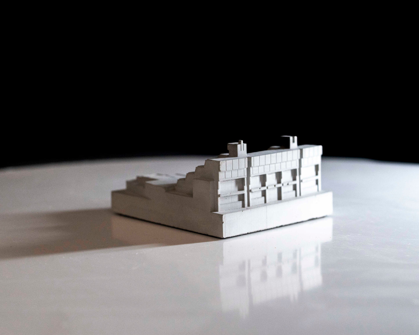 New Court “Typewriter”, Christ’s College Cambridge – Miniature Concrete Model