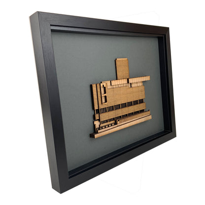 Lasercut: New Street Signal Box Elevation II Edition