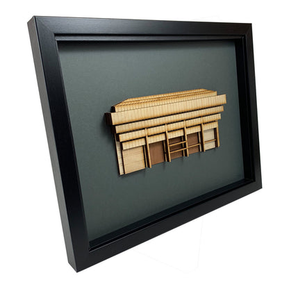 Lasercut: Birmingham Central Library Elevation II