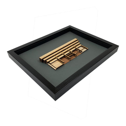 Lasercut: Birmingham Central Library Elevation II