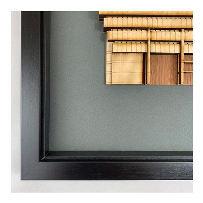 Lasercut: Birmingham Central Library Elevation II