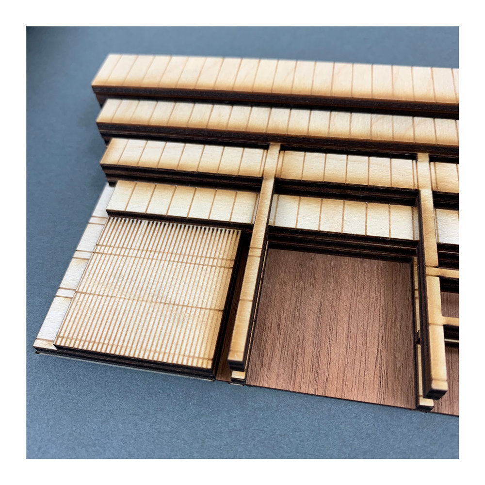 Lasercut: Birmingham Central Library Elevation II