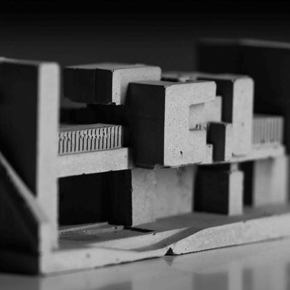 Apollo Pavilion – Miniature Concrete Model