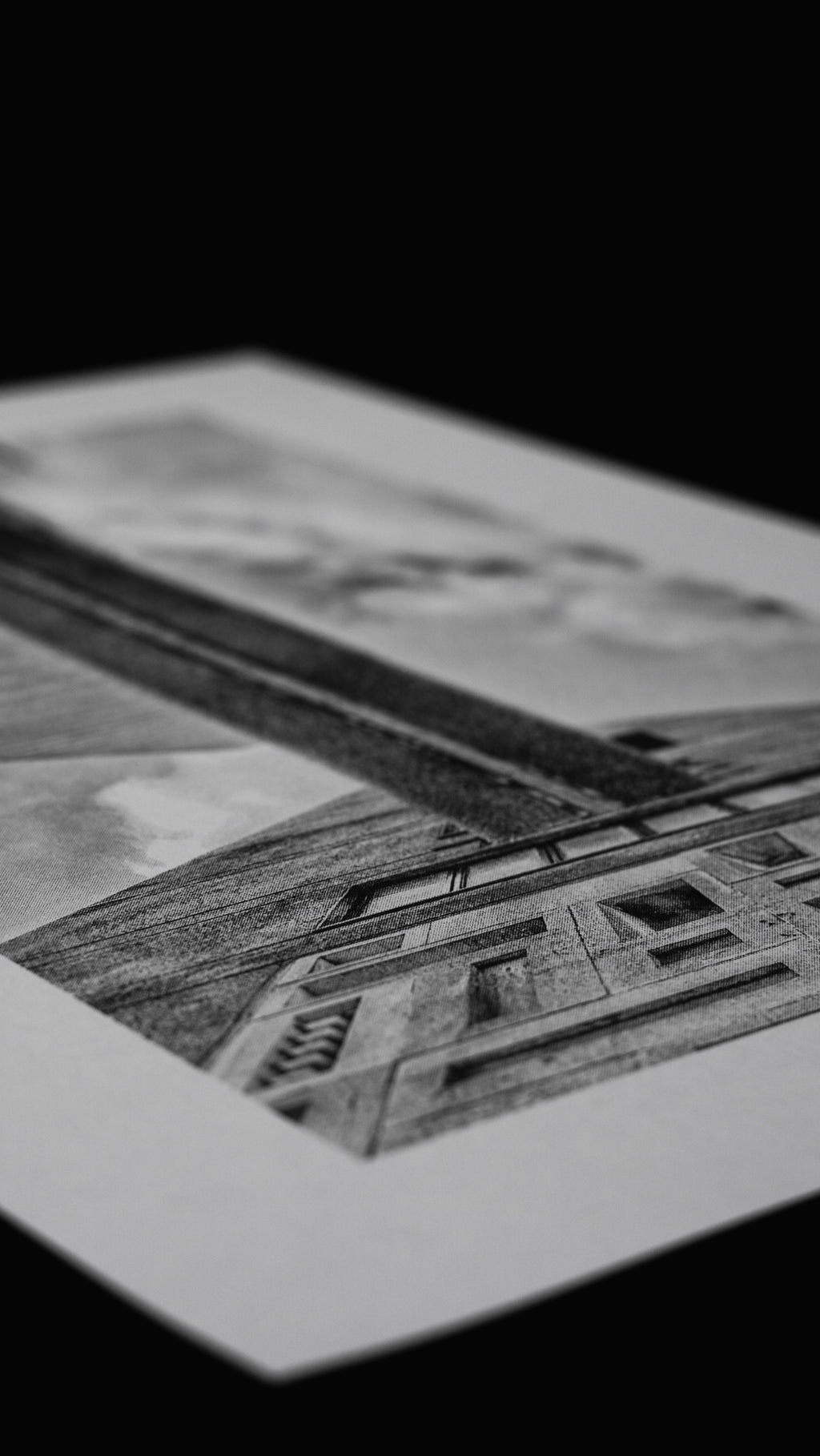 PRINT: Trellick Tower- Bridge Look Up