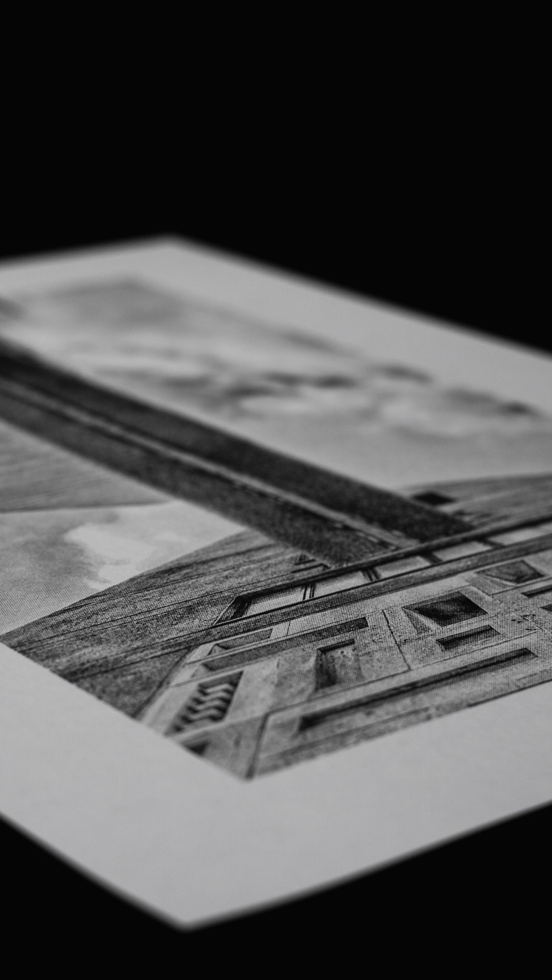 PRINT: Trellick Tower- Bridge Look Up
