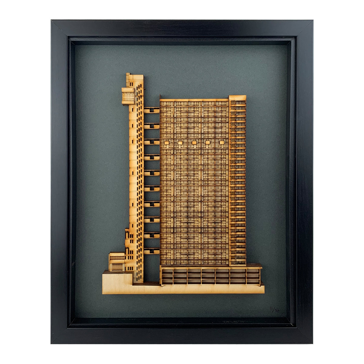 Lasercut: Trellick Tower