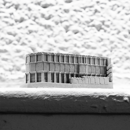 Moore Street Electrical Substation – Miniature Concrete Model